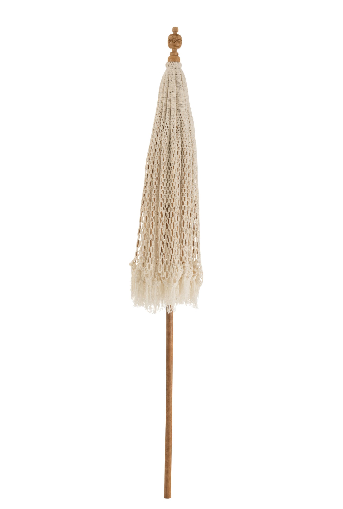 Parasol Macrame Katoen Wit Large