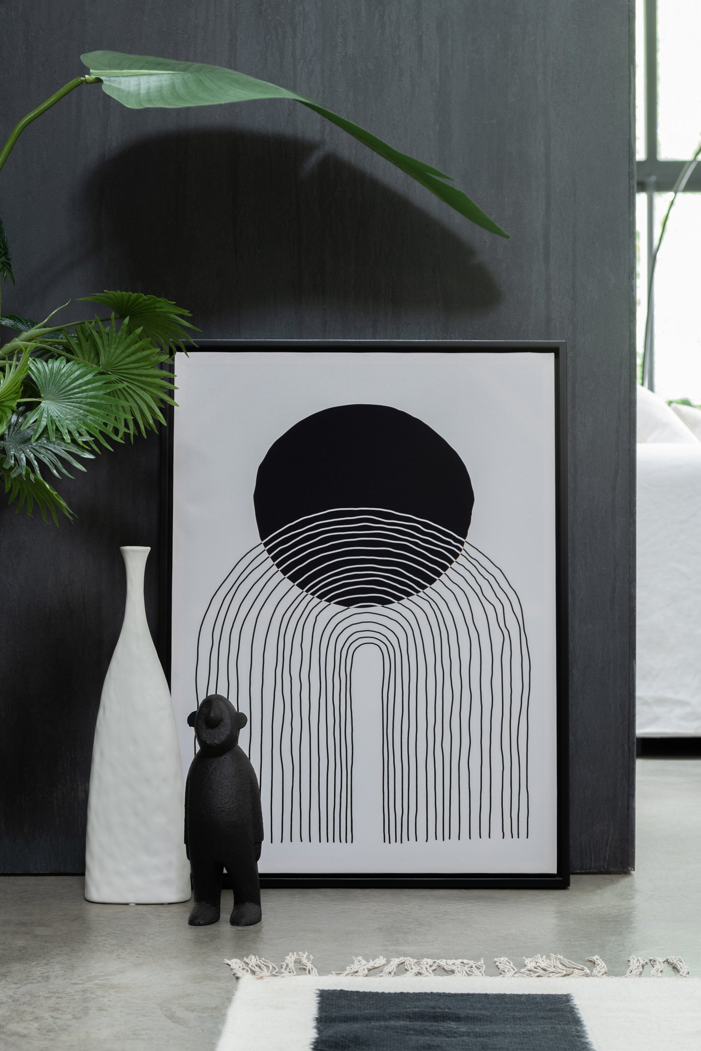 Beeldje Ngurah Hout Zwart Small