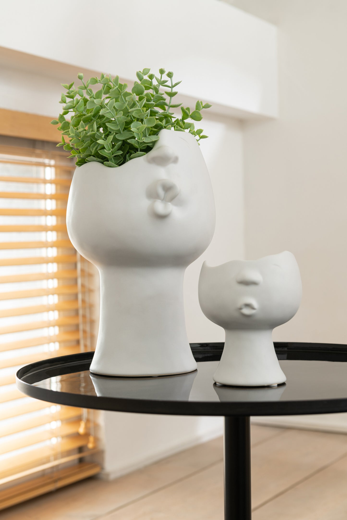 Bloempot Enya Porselein Wit Small