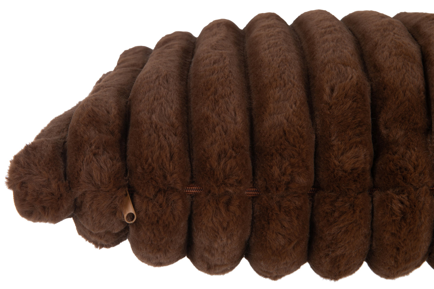 Kussen Corduroy Polyester Chocolade