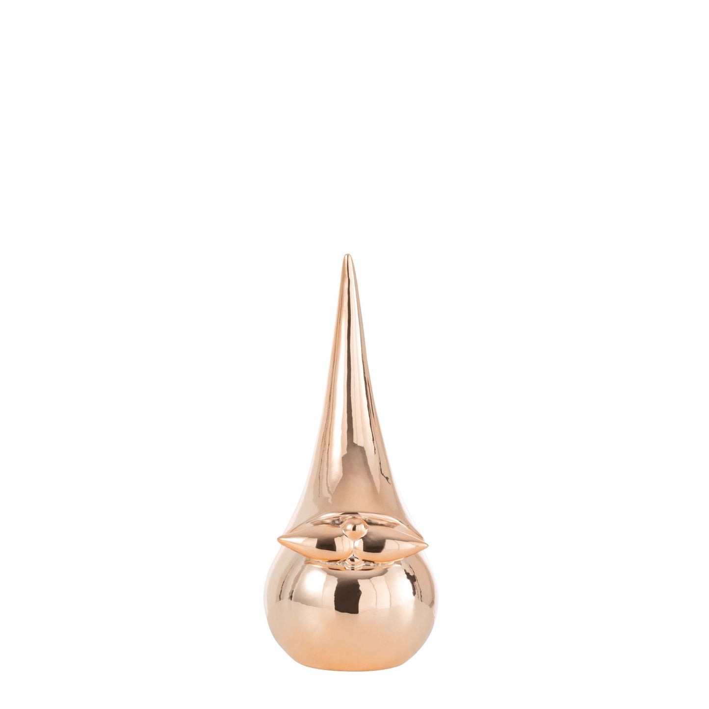 Kerstman Modern Porselein Koper Medium