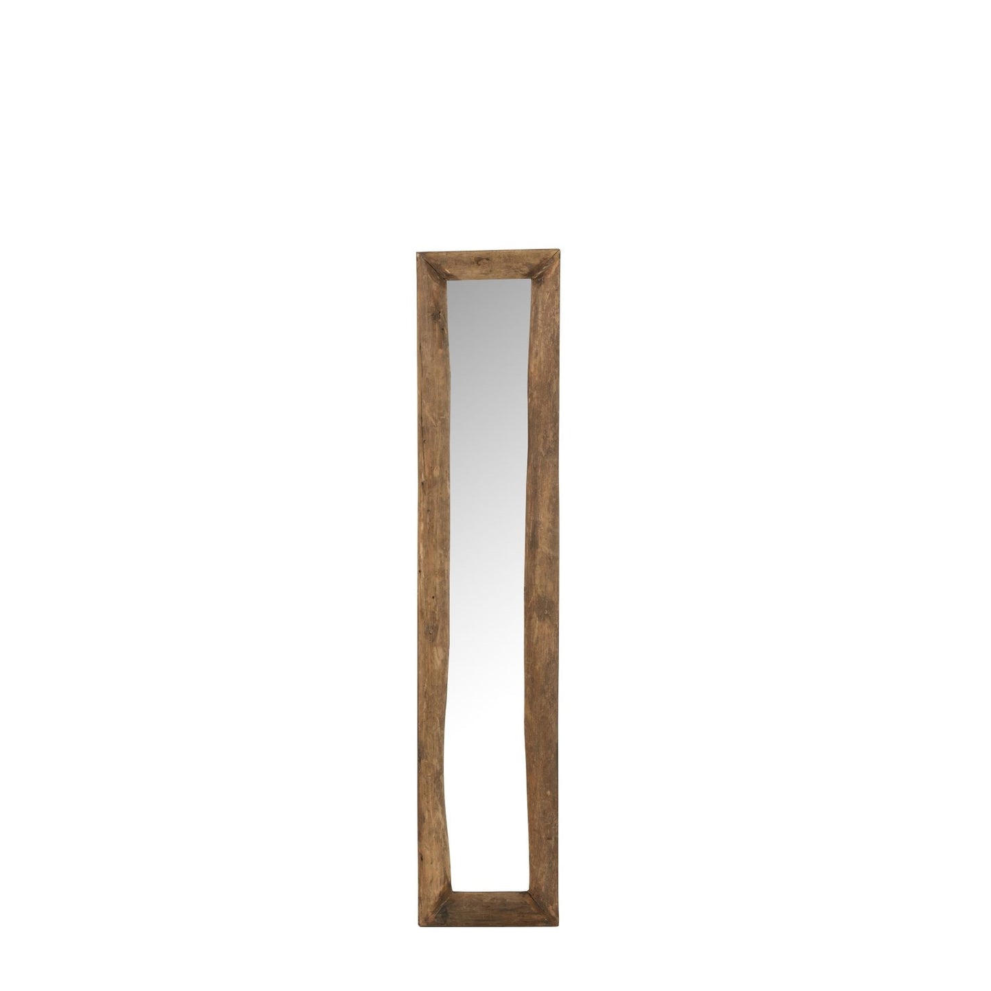Spiegel Rechthoek Hout Bruin Small