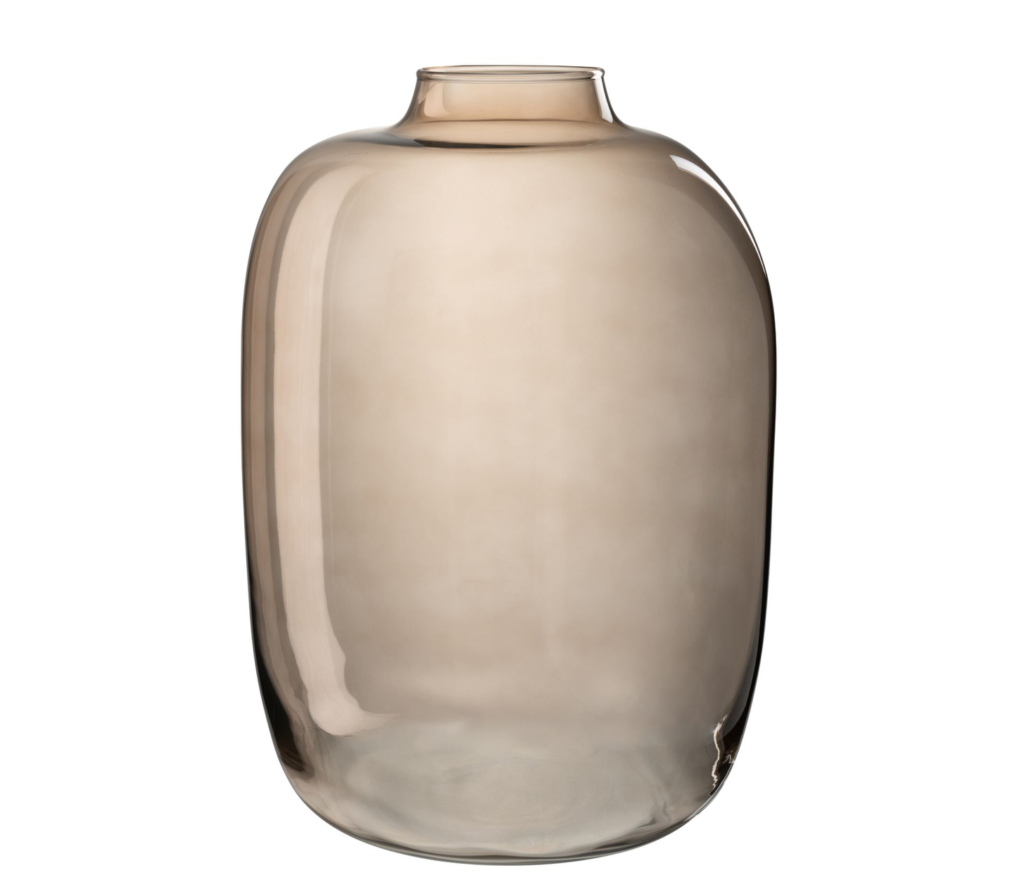 Vase Cleo Verre Ambre Large