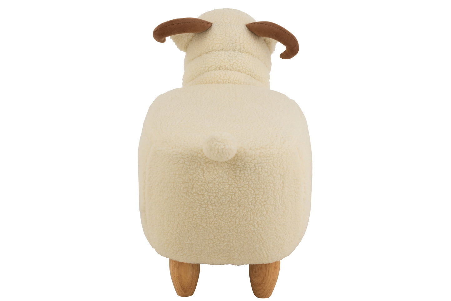 Stoel Voor Kind Ram Hout/Textiel Wit