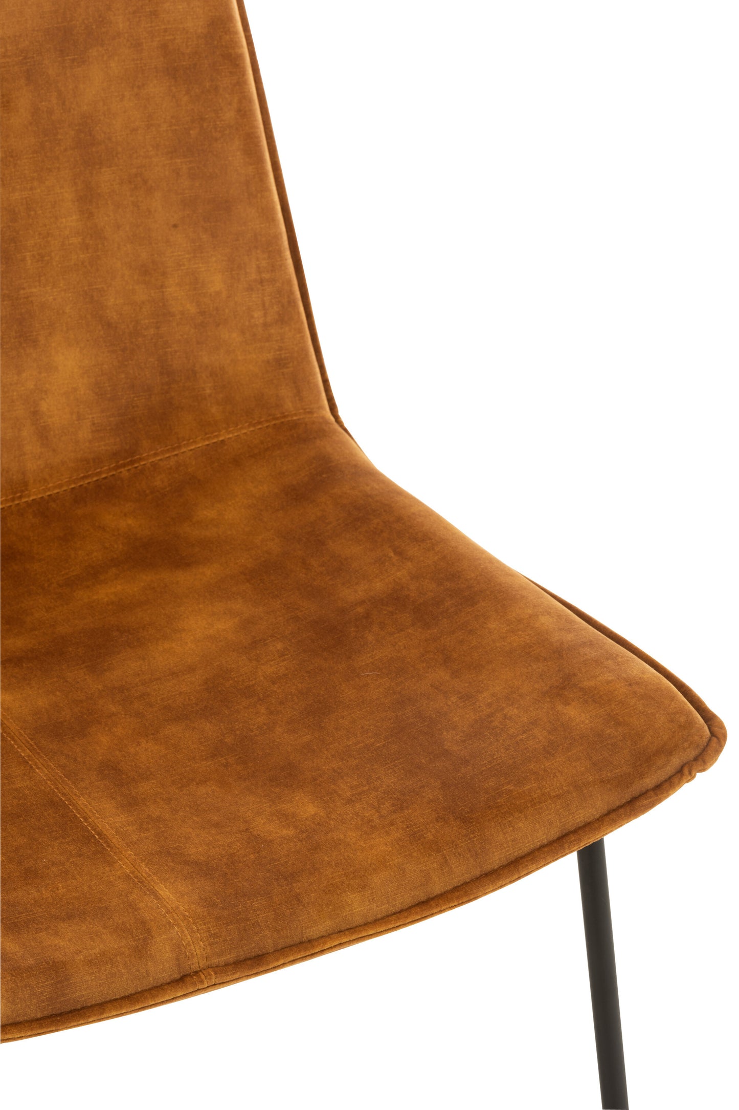 Lounge Stoel Isabel Metaal/Textiel Oker