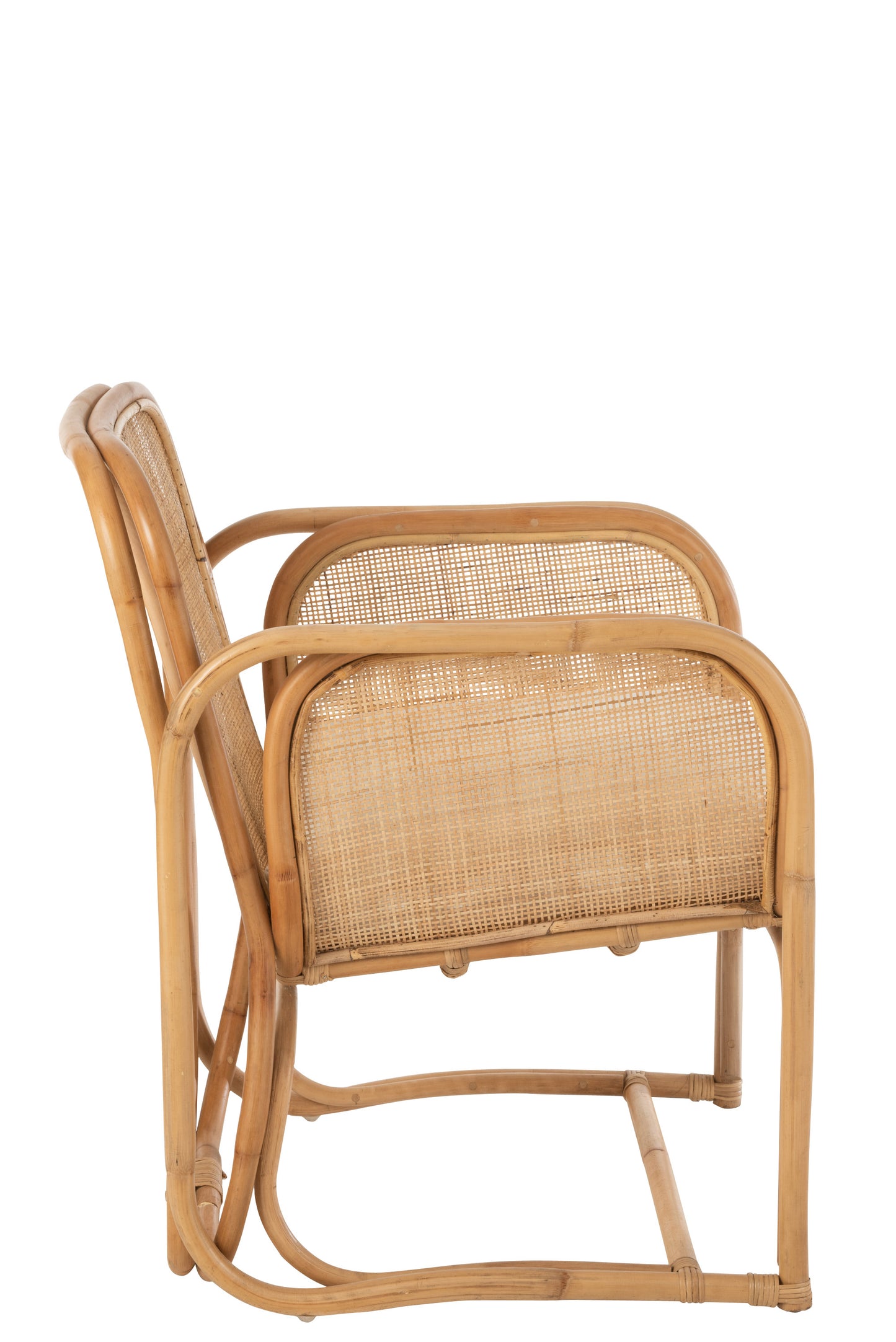 Chaise+Coussin Casablanca Rotin Naturel