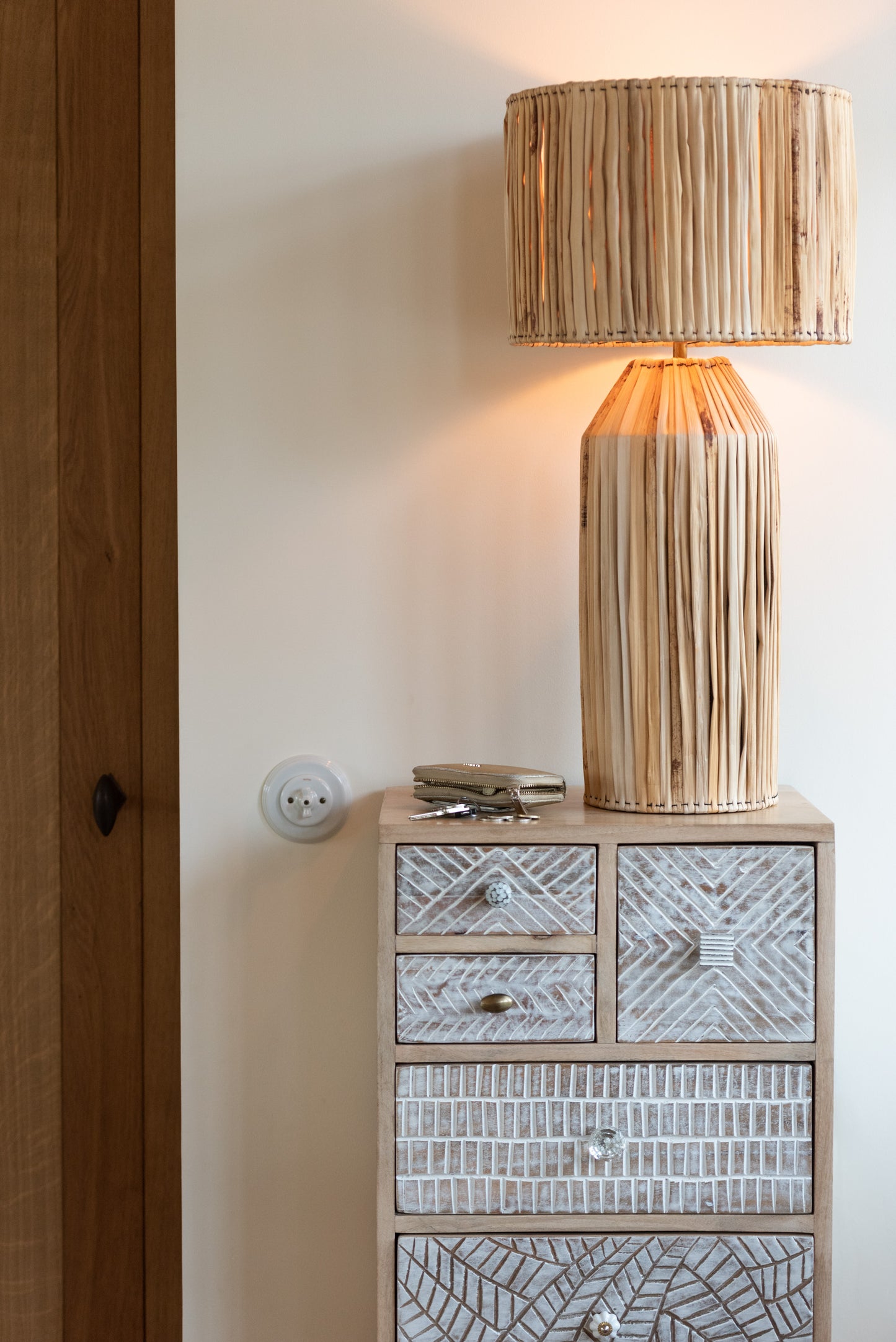 Lampe Hanna Banana Leaves Naturel