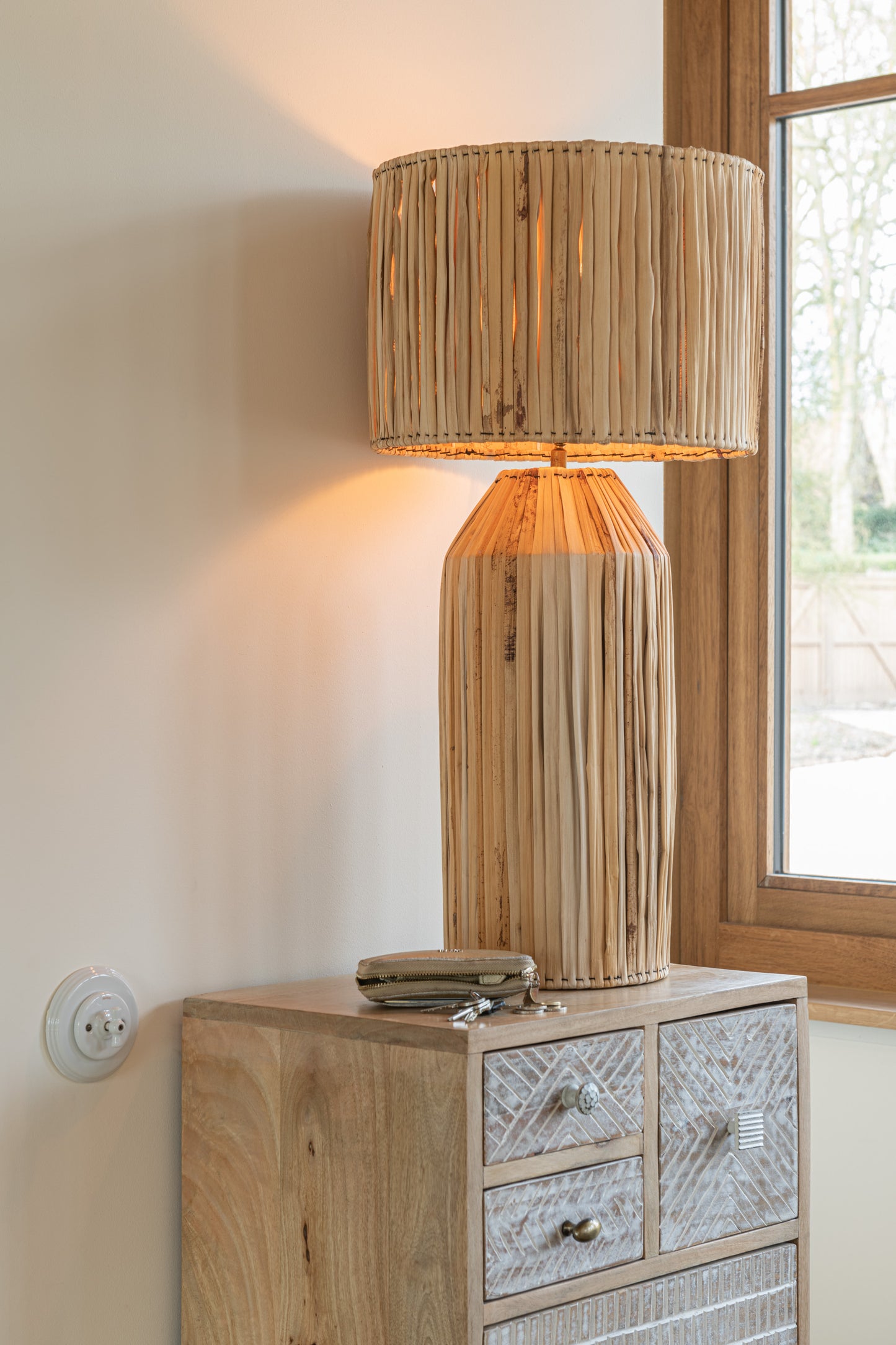 Lampe Hanna Banana Leaves Naturel