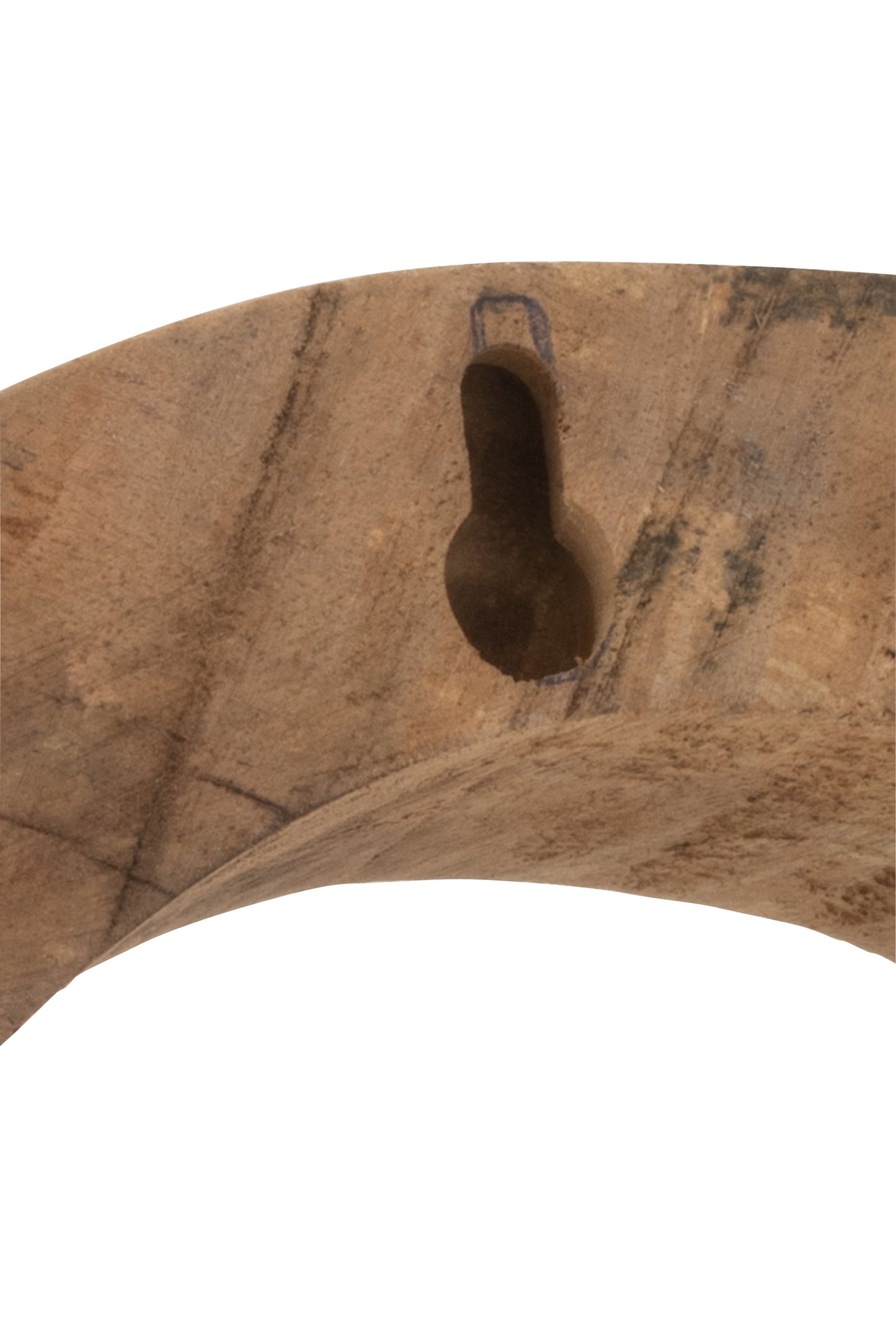 Hout Metaal Naturel/Zilver Assortiment Van 3