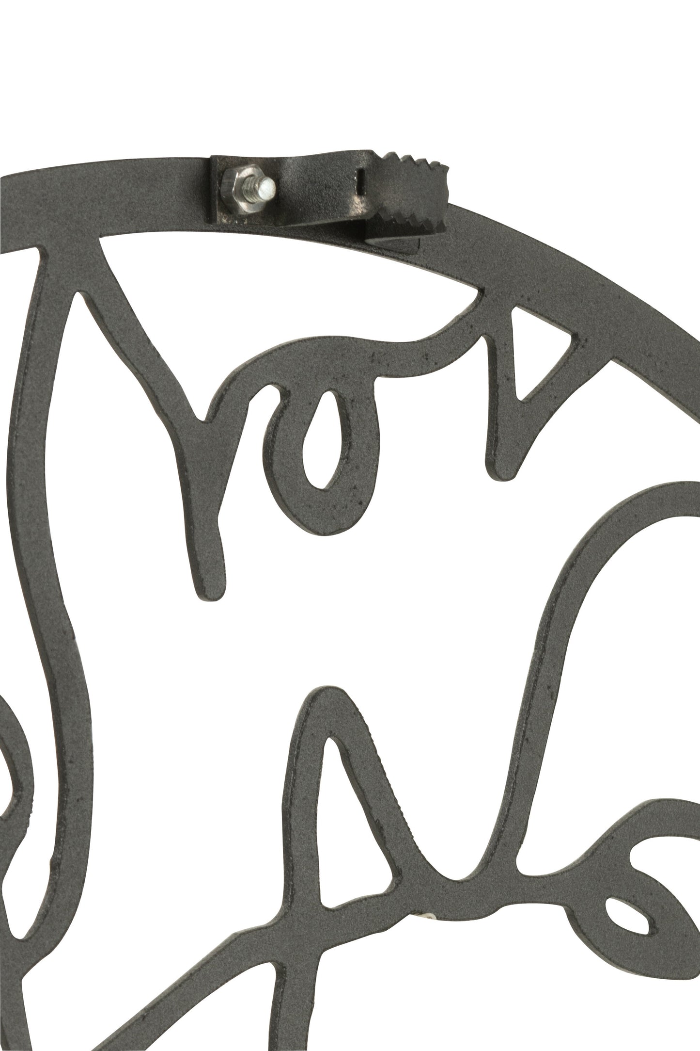 Clock Faces Metal Black Small