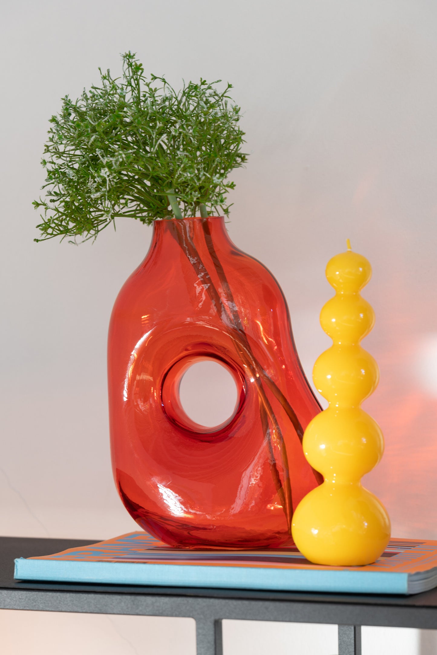 Vaas Leo Glas Rood