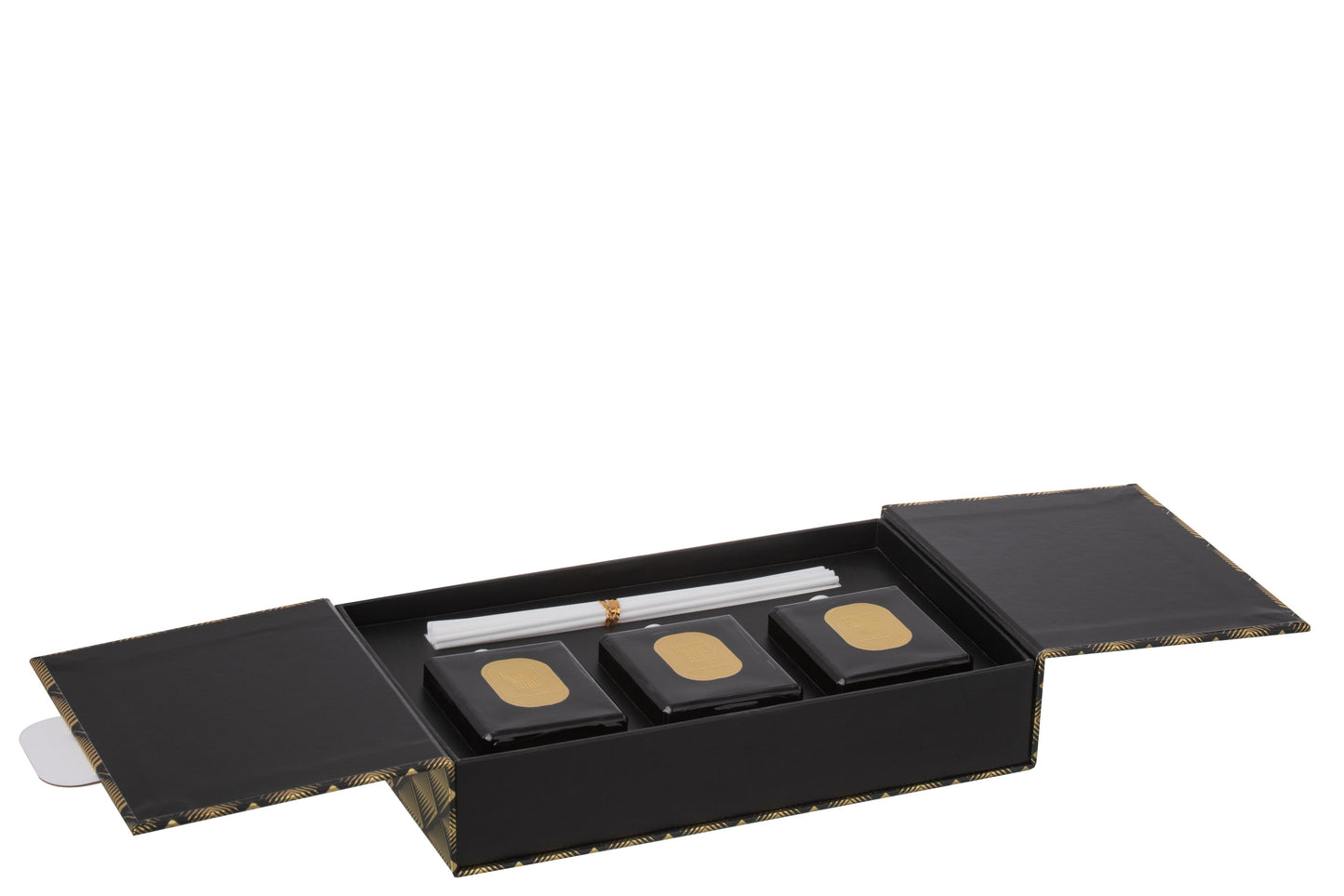 Huile parfumée Midnight Deluxe Sapphire Amber Tea 3X50Ml Noir/Or