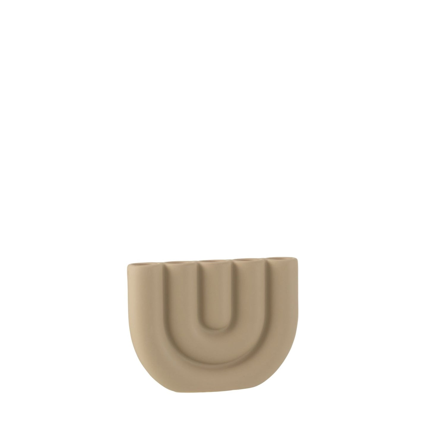 Kaarsenhouder Boog 5kaarsen Beige felika