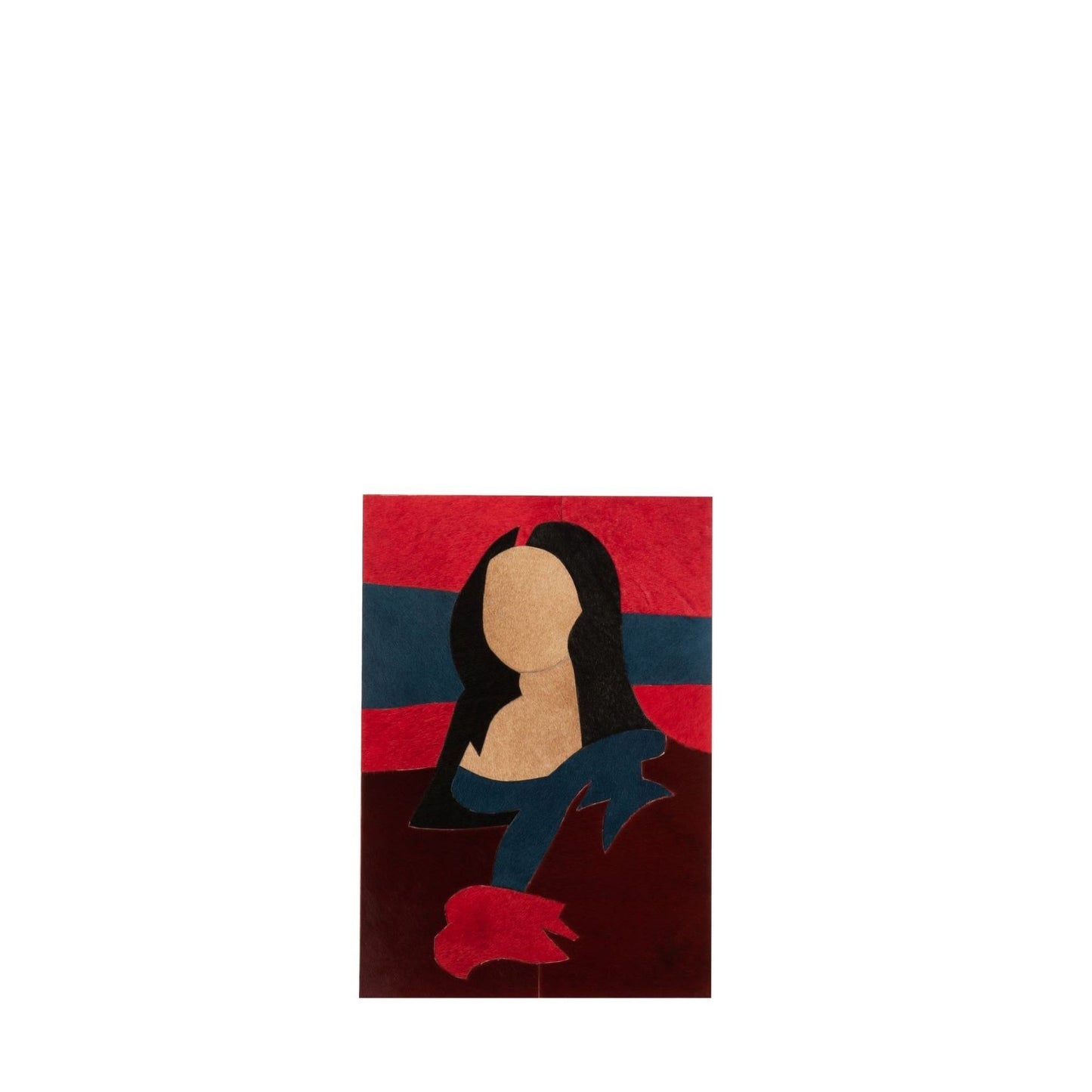 Kader Mona Lisa Leer Rood Zwart Beige