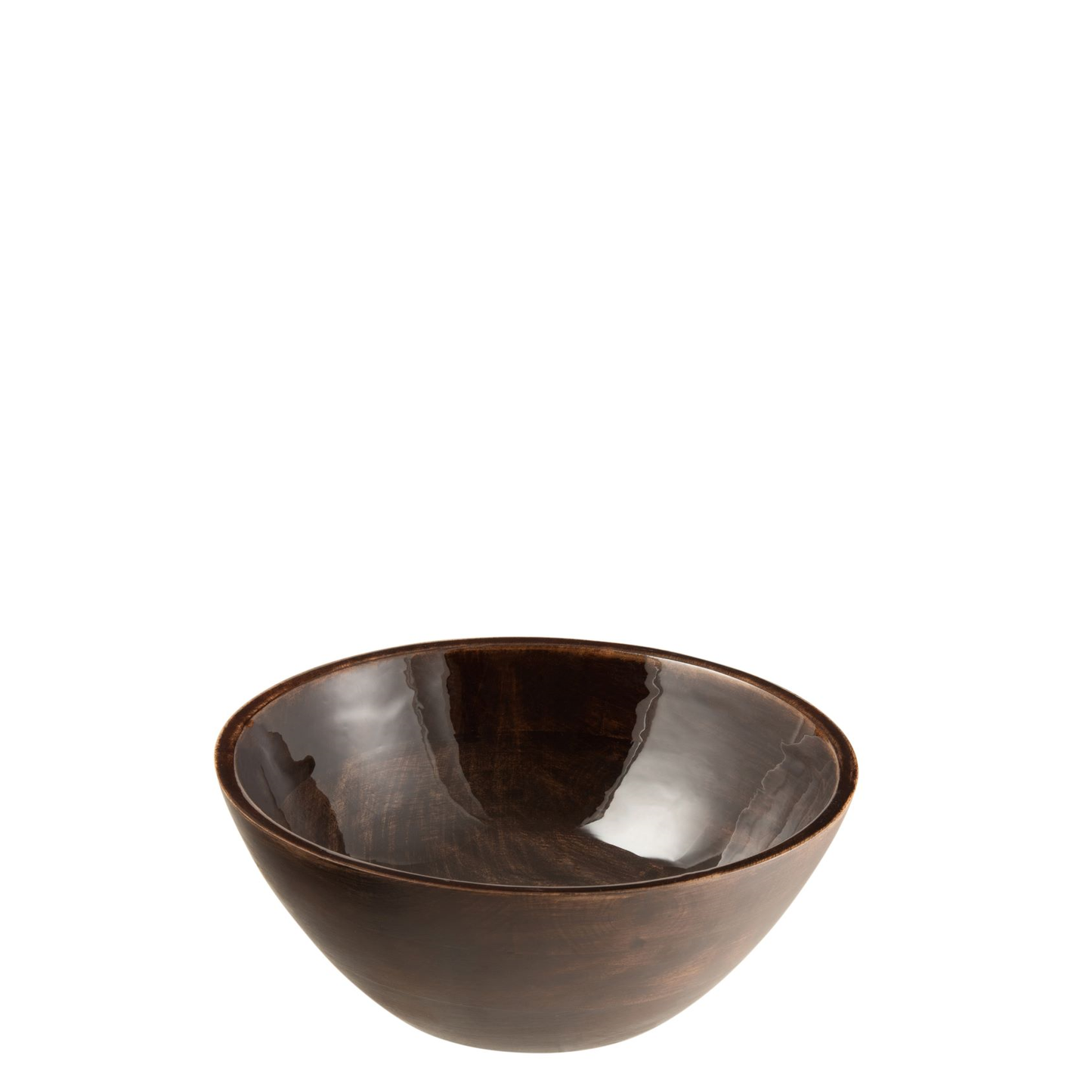 Kom Mango Hout Bruin Large