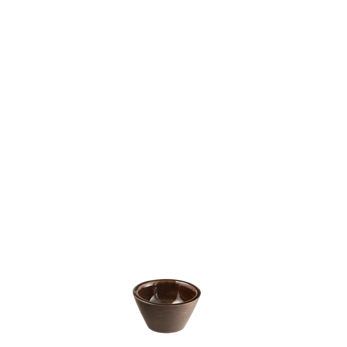 Kom Mango Hout Bruin Small