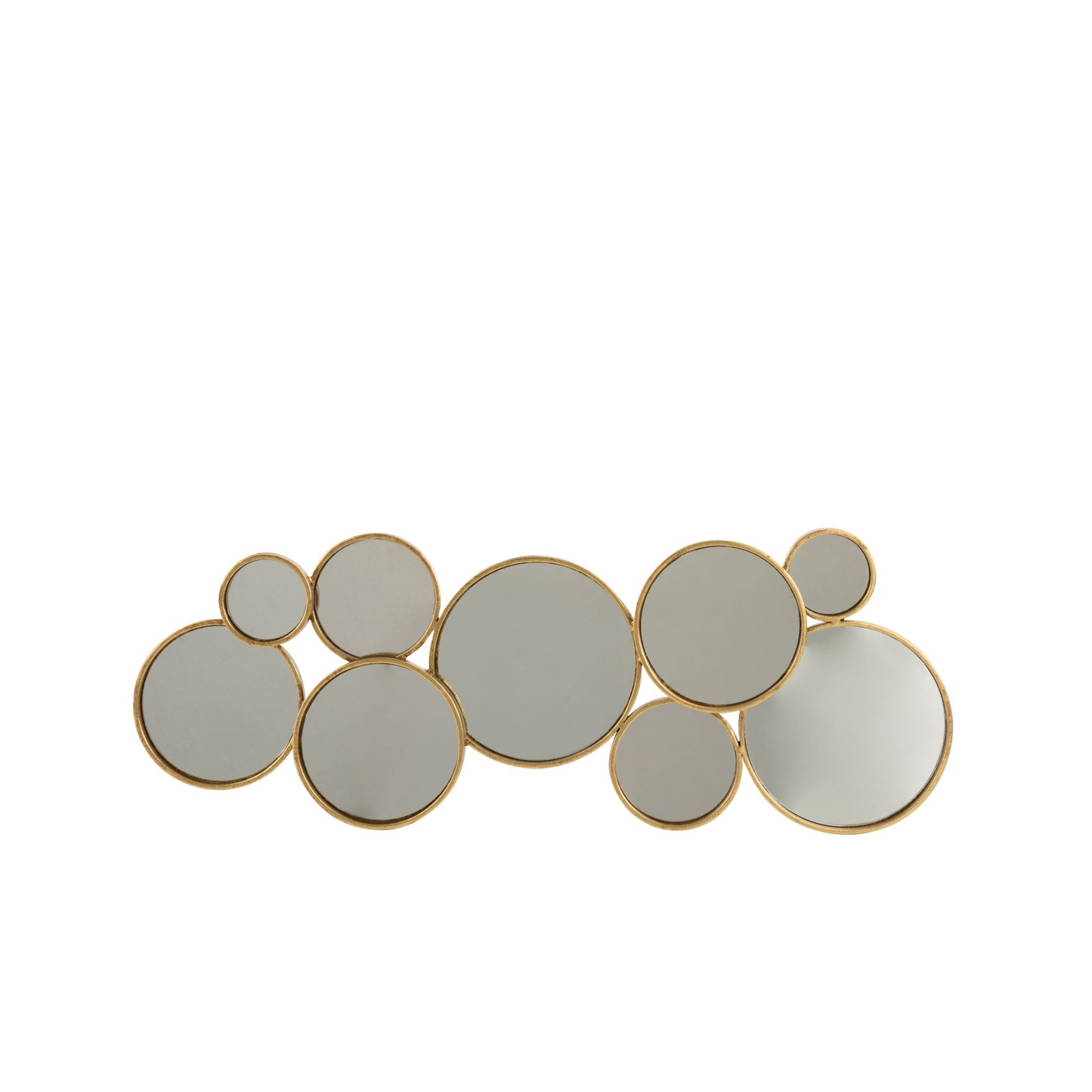 spiegel rond goud