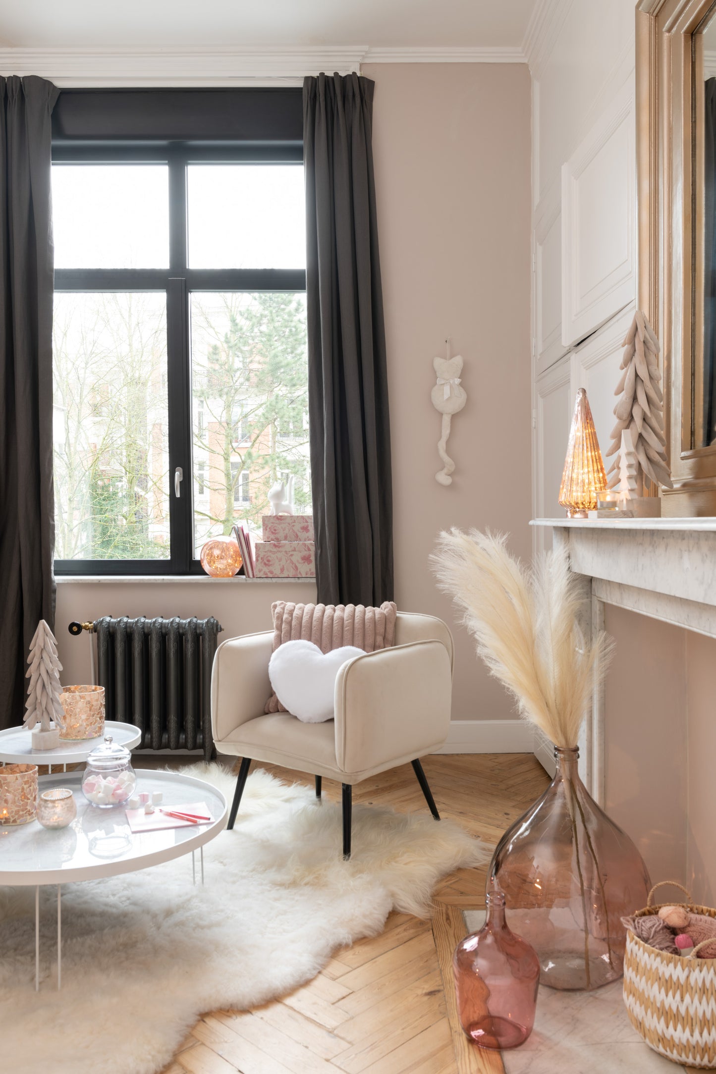 Vaas Lissabon Glas Zalm Small