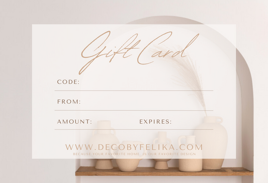 Gift Voucher By Felika