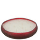 Geurkaars Livia Glas Rood Large