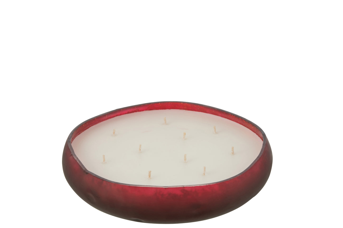 Geurkaars Livia Glas Rood Large
