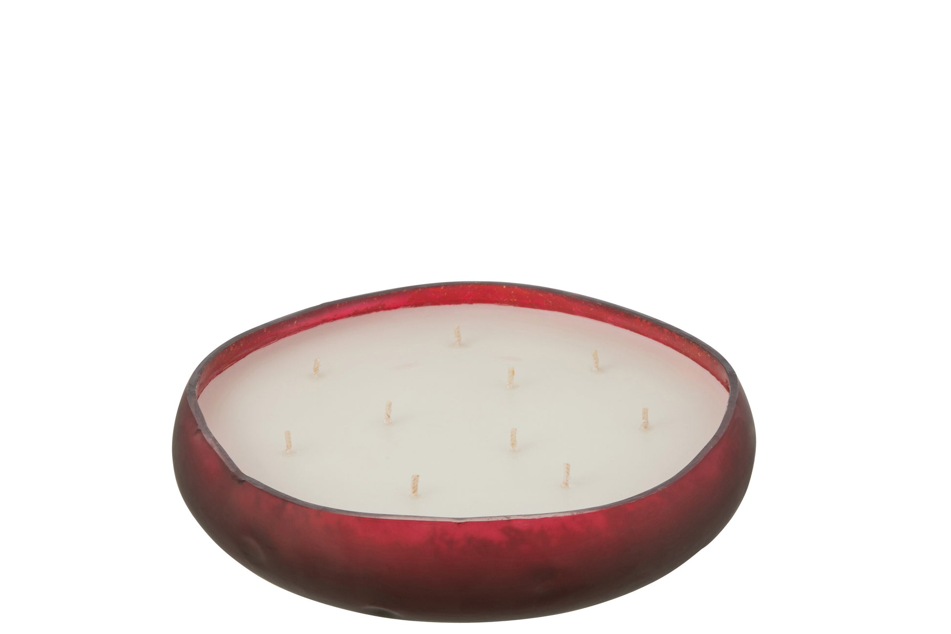 Geurkaars Livia Glas Rood Large