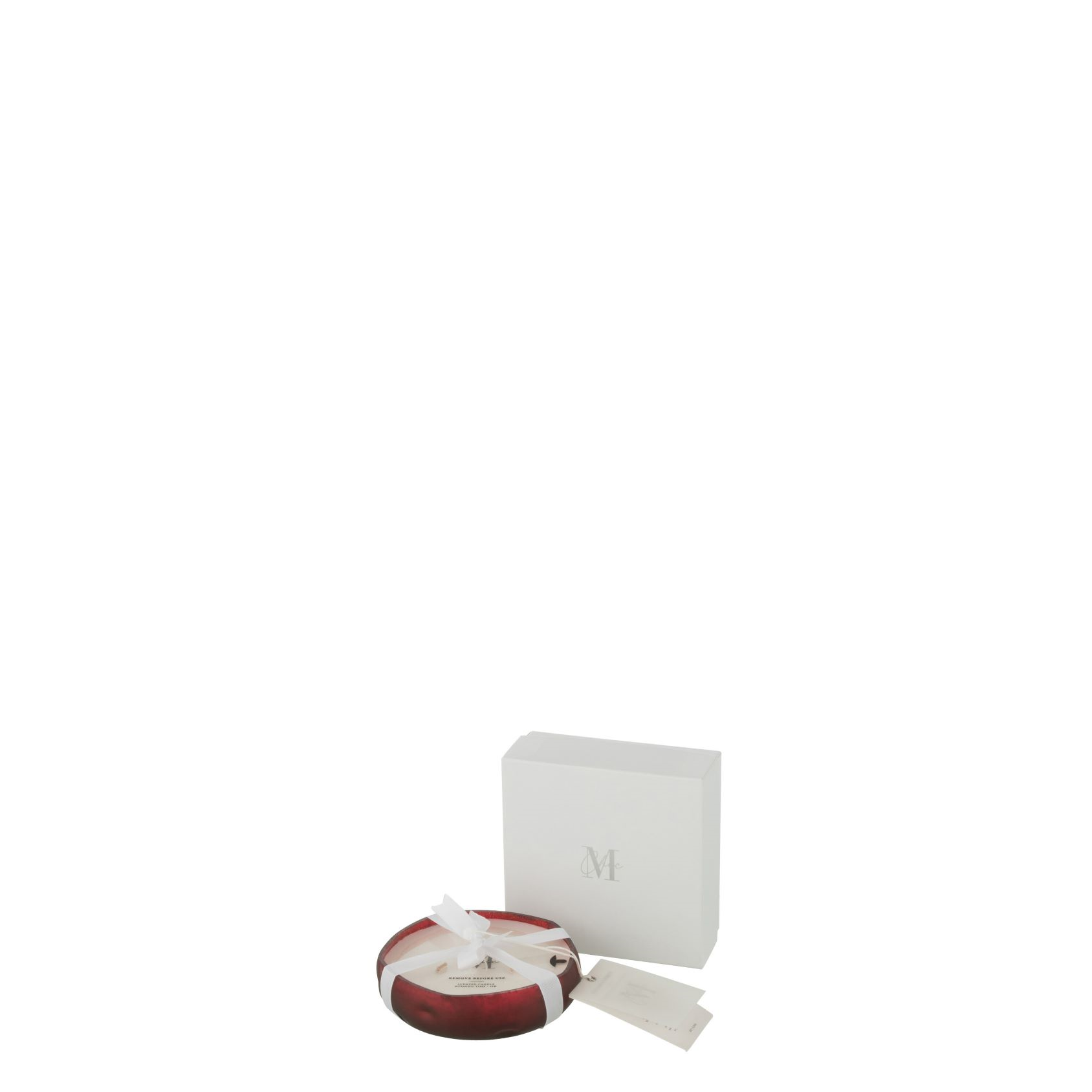 Geurkaars Livia Glas Rood Small