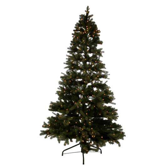 Kerstboom+Led Lichtjes Plastiek Groen
