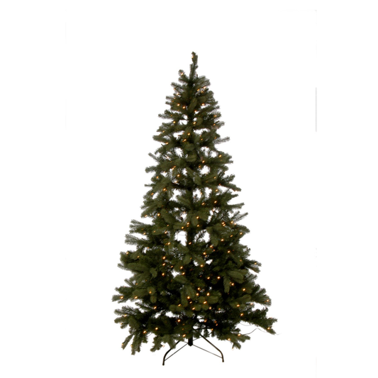 Kerstboom+Led Lichtjes Plastiek Groen