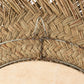 Mirror Alan Round Shells Raffia Natural Large 