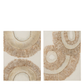 Wanddecoratie Ibiza Canvas/Verf Creme/Wit Assortiment Van Twee