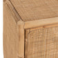 Table de chevet Ozara Rotin Naturel 