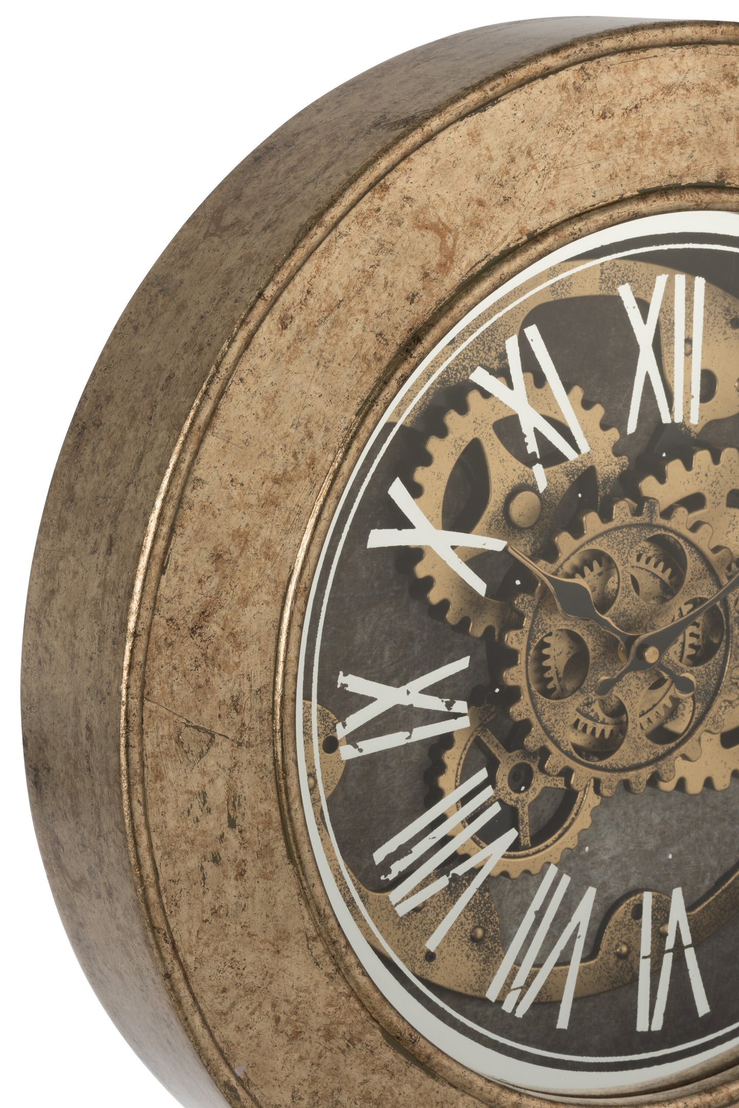Klok Binnenwerk Mdf Antiek Goud
