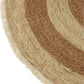 Tapis Tassel Trim Corn Husk/Coton Beige/Marron Blanc 