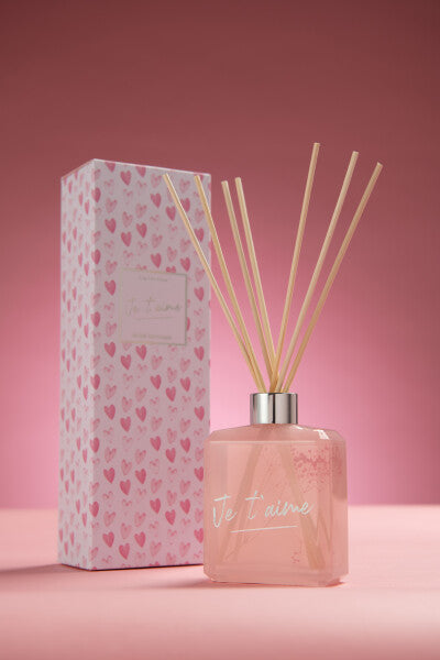 Geurolie+Stokjes Je T'aime Roze