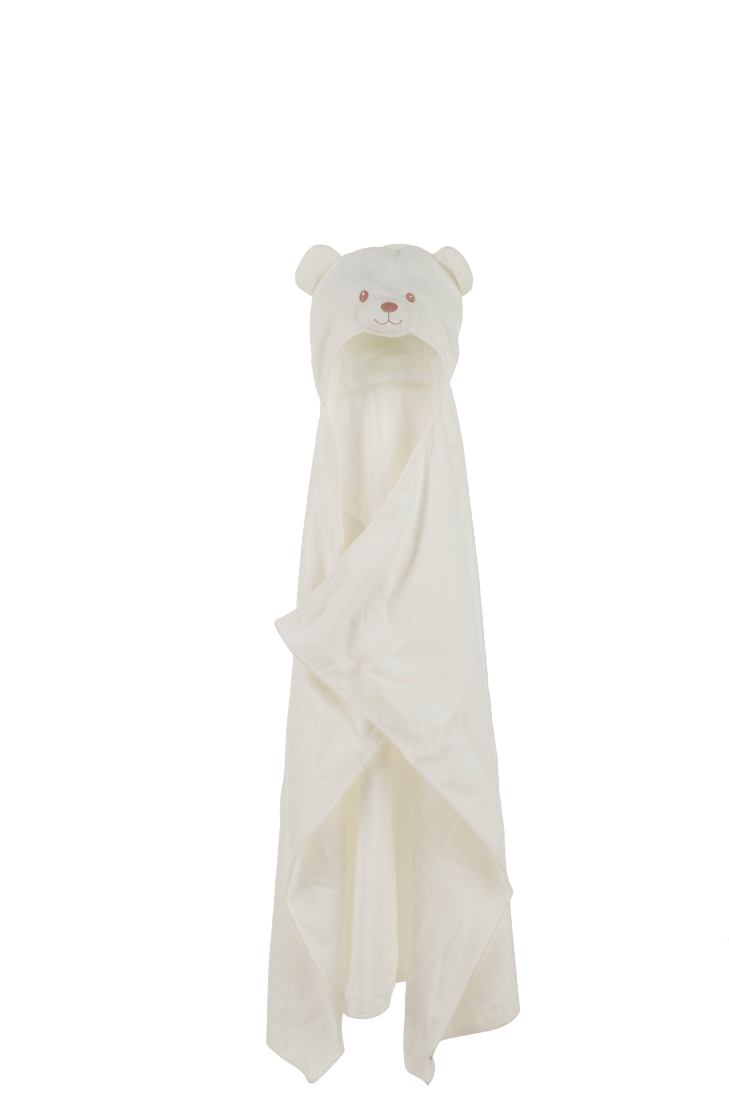 Badcape Beer Pluche Wit/Beige Assortiment Van 2