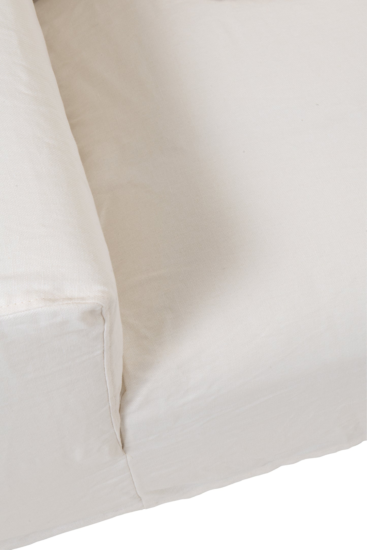 Cover For Seat + 9 Cushions Monaco Linen XL Marshmallow White 