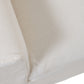 Housse Pour Assise + 5 Coussins Canapé Monaco Lin Marshmallow Blanc 