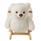 Balançoire Ours en peluche Blanc 