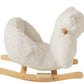 Balançoire Ours en peluche Blanc 