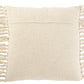 Kussen Vierkant Ruit Katoen Polyester Beige