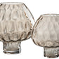 Verre Motif Windlight Ambre Petit 