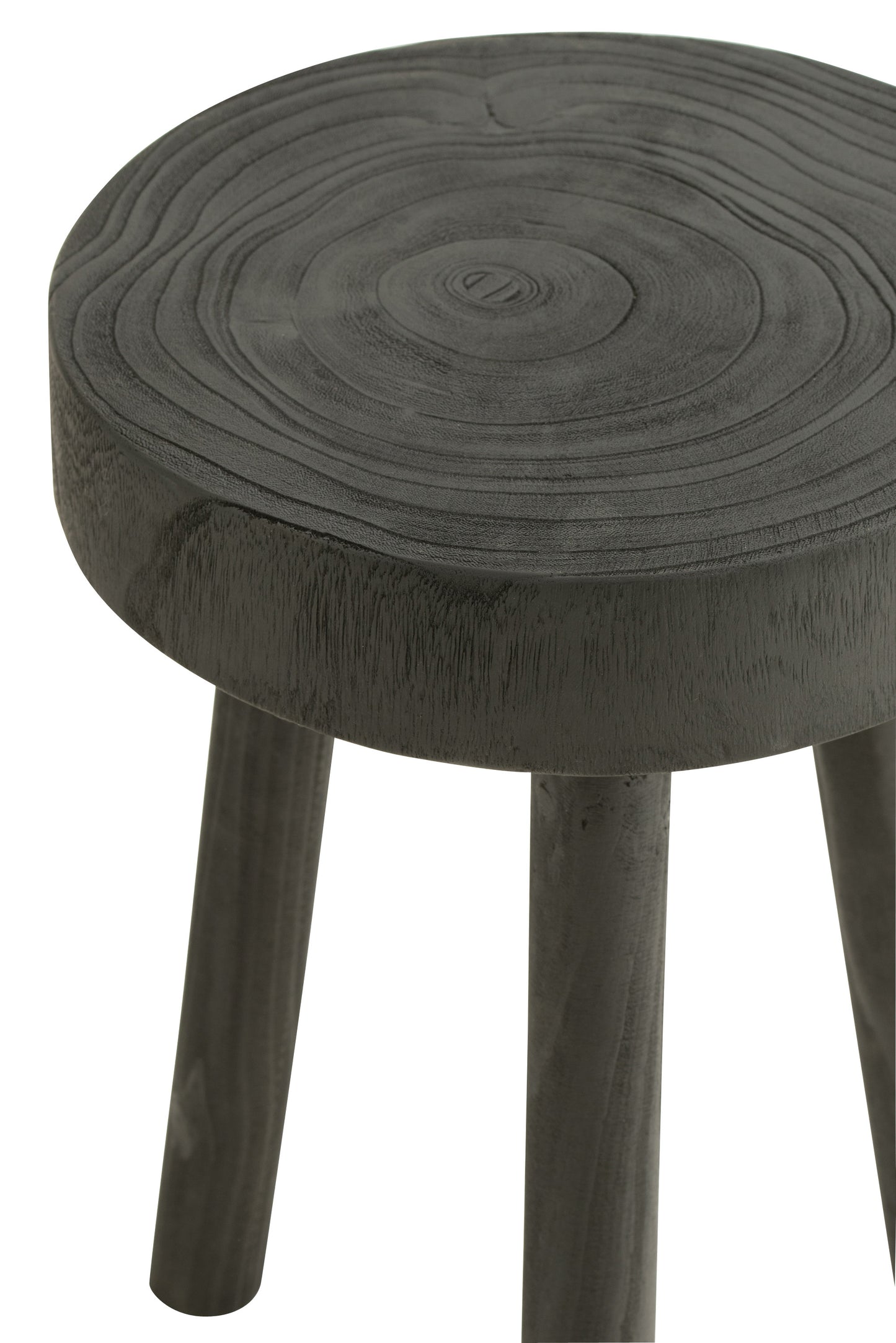 Set Van 2 Krukjes Hout Zwart