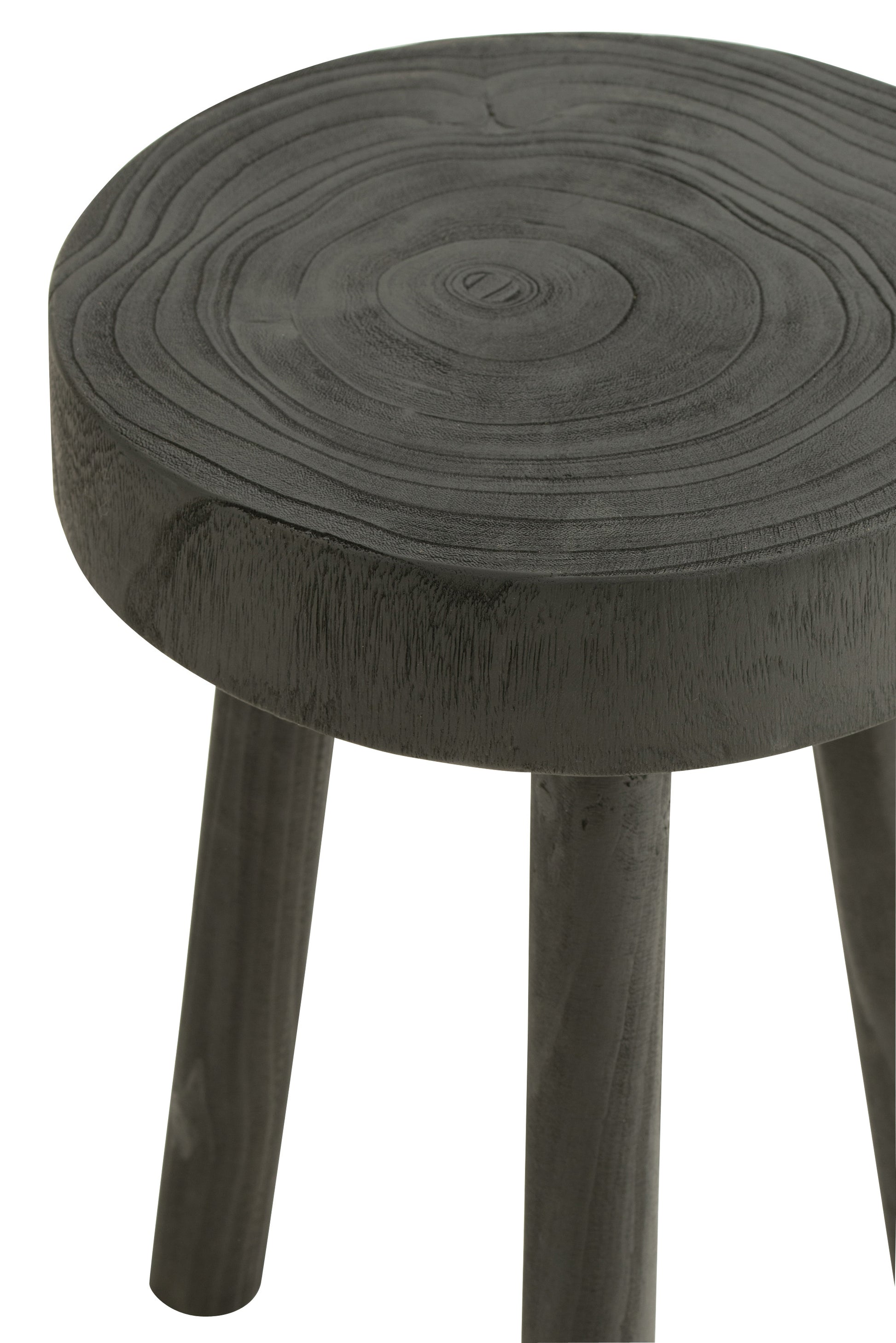 Set Van 2 Krukjes Hout Zwart