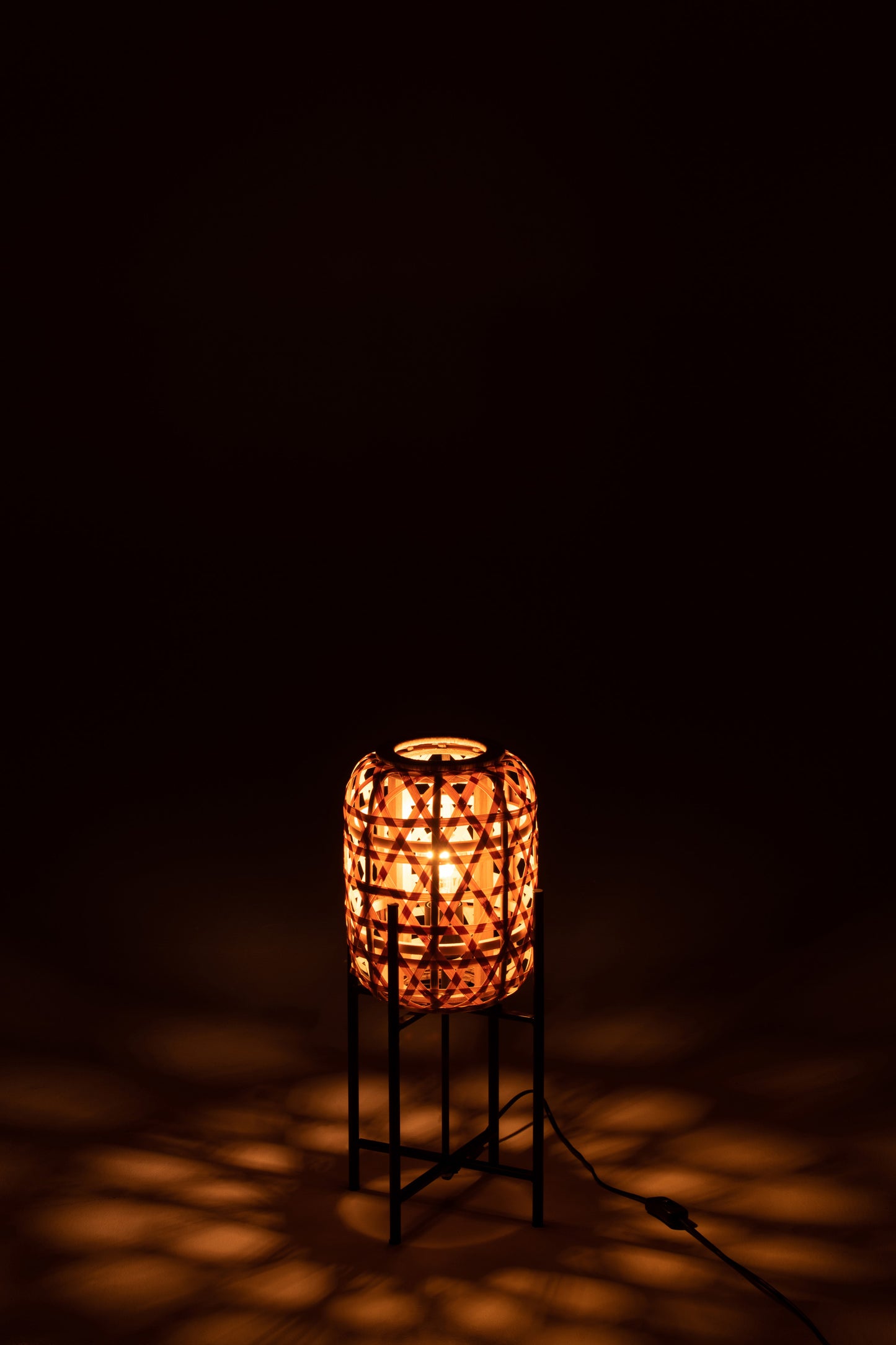 Lampe Sur Socle Bambou Naturel Small 