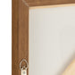 Wall decoration Lined Canvas/Plastic Beige 