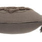 Cushion Flower And Tassels Cotton Taupe 