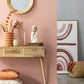 Spiegel Rond Rotan Naturel