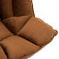 Stoel Relax Kussen Op Frame Textiel/Metaal Bruin