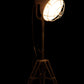 Lampadaire Rond Métal Gris 